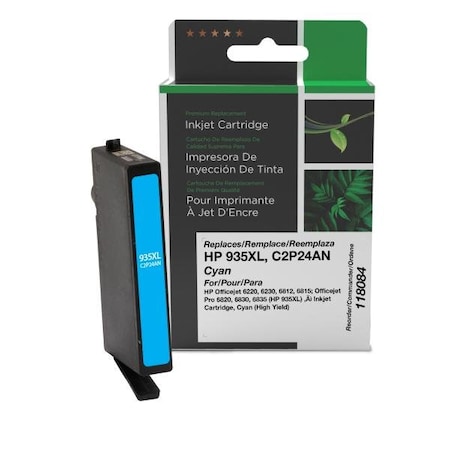 Clover Imaging Group Imaging Remanufactured High Yield Cyan Ink Cartridge 118084
